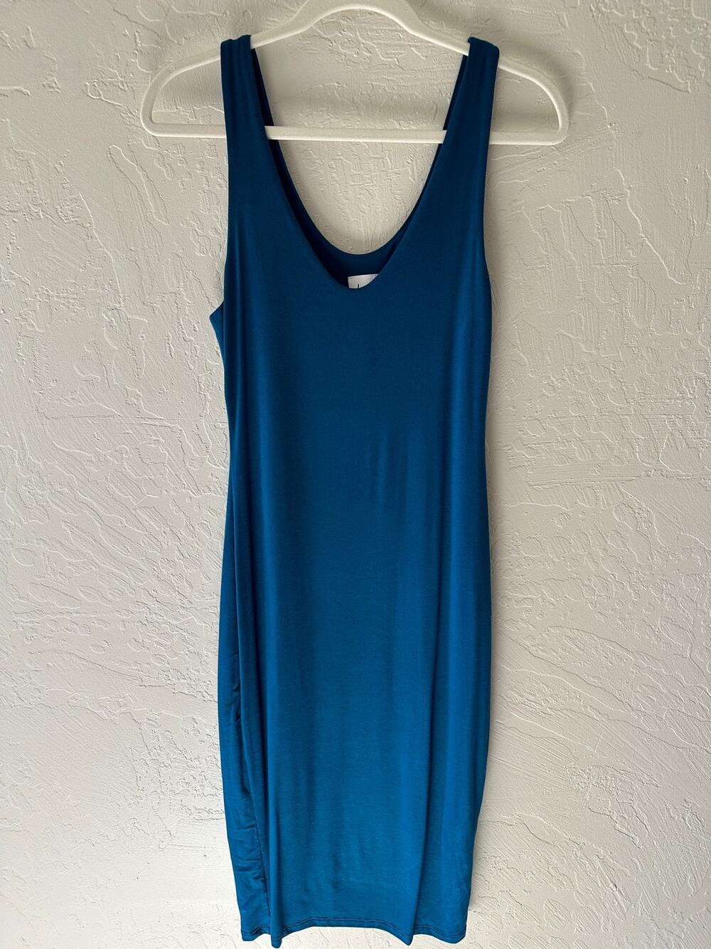 LIVI by Olivia Rae | Womens V-Neck BodyCon Tank Mini Dress NEW Size Medium Blue